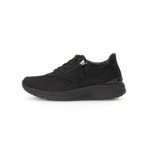 Rolling Soft sporty damesneaker, rummelig og velegnet til indlg 06896 - sort