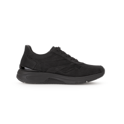 Rolling Soft sporty damesneaker, rummelig og velegnet til indlg 06896 - sort