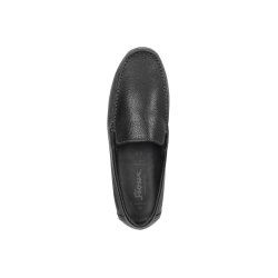 Sioux hyttesko med ekstra vidde (H) i bldt skind, Gilles 10310 - sort