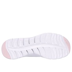 Skechers let hyttesko med Arch fit, slip in og udtagelige s�ler 104379 - hvid