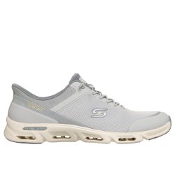 Skechers slip-in Glidestep 104616 damesko, velegnet til indl�g, perfekt til hverdag - lysegr�