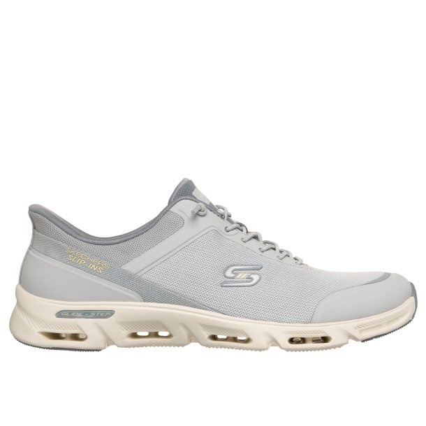 Skechers slip-in Glidestep 104616 damesko, velegnet til indl�g, perfekt til hverdag - lysegr�
