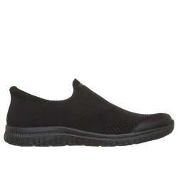 Skechers let hyttesko, velegnet til ude og inde, velegnet til indl�g 104736 - sort