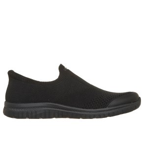 Skechers let hyttesko, velegnet til ude og inde, velegnet til indl�g 104736 - sort