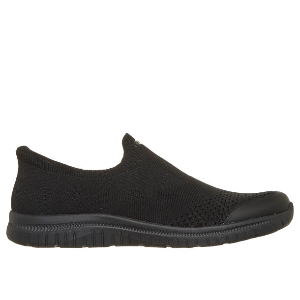 Skechers let hyttesko, velegnet til ude og inde, velegnet til indl�g 104736 - sort