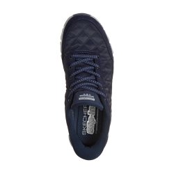 Skechers slip in sko med vandt�t membran, velegnet til indl�g 104820 - navy