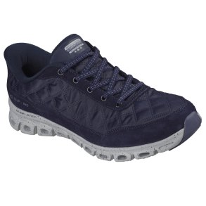 Skechers slip in sko med vandt�t membran, velegnet til indl�g 104820 - navy