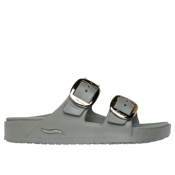 Skechers slipper med Arch fit i bld gummi 111592 - oliven