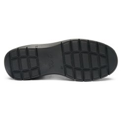 Ara citysneaker i sort glat skind med Goretex, velegnet til indlg 25602 Romano - Sort