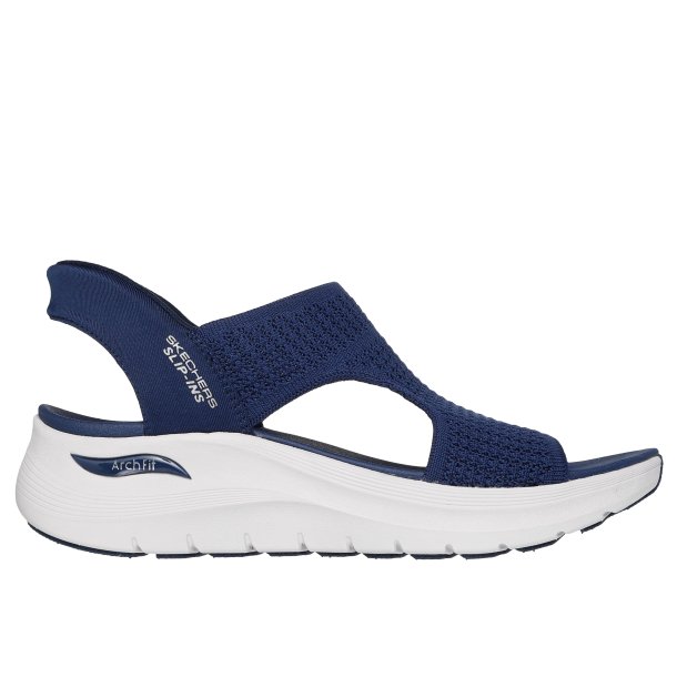 Skechers sandal med  Arch fit og slip in 119466 - navy
