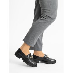 Ara hyttesko med moderne kraftige sler, almindelig brede 11219 Cambridge - sort