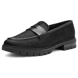 Ara hyttesko med moderne kraftige sler, almindelig brede 11225 Cambridge - sort pony