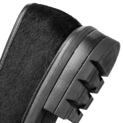 Ara hyttesko med moderne kraftige sler, almindelig brede 11225 Cambridge - sort pony