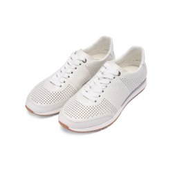 Ara Portofino let damesko p� smal silhuet velegnet til indl�g 50908 - hvid med huller