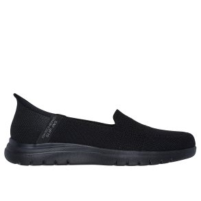 Skechers hyttesko med slip-in 138181 - sort
