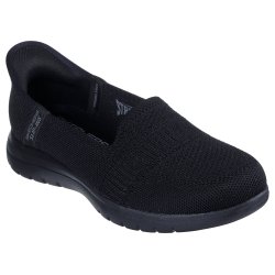 Skechers hyttesko med slip-in 138181 - sort