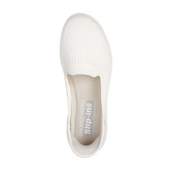 Skechers hyttesko med slip-in 138181 - ivory