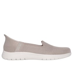 Skechers hyttesko med slip-in 138181 - sand