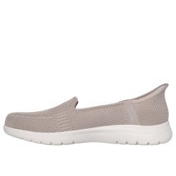 Skechers hyttesko med slip-in 138181 - sand