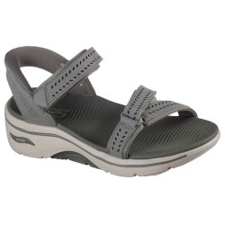 Skechers Go walk Arch Fit sandal med Slip in 140894 - oliven