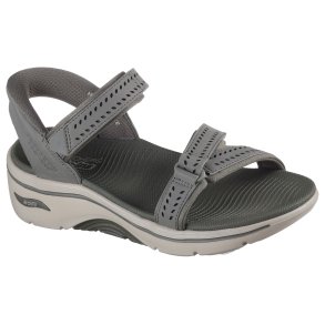 Skechers Go walk Arch Fit sandal med Slip in 140894 - oliven
