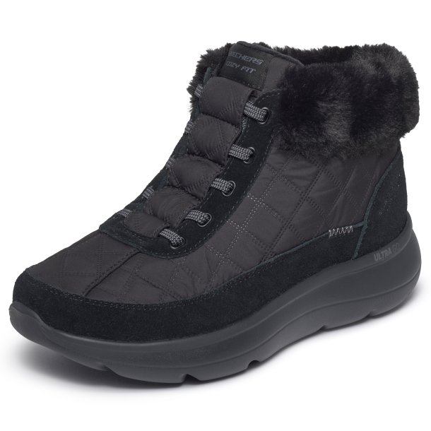 Skechers damest�vle Cozi Fit med slip in 144844 - sort