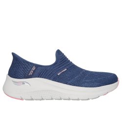 Skechers Archt fit Slip in waterproof 150193, velegnet til indlg - bl