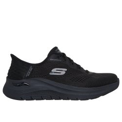 Skechers Arch Fit med Slip in, 100 % waterproof 150337 - Sort
