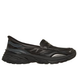 Skechers hyttesko p� kraftige s�ler, velegnet til indl�g, slip-in 150715 - sort