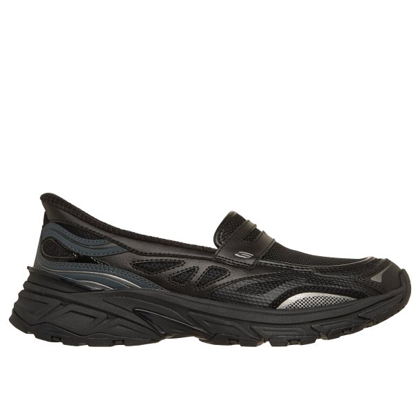 Skechers hyttesko p� kraftige s�ler, velegnet til indl�g, slip-in 150715 - sort