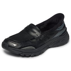 Skechers hyttesko p� kraftige s�ler, velegnet til indl�g, slip-in 150715 - sort