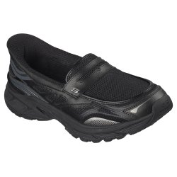Skechers hyttesko p� kraftige s�ler, velegnet til indl�g, slip-in 150715 - sort