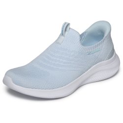 Skechers Ultraflex 4,0 slip-ins 150802 damesko med bl�d overdel - lysebl�