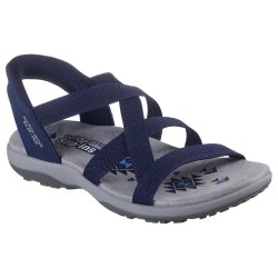 Skechers reggae Slim Slip in sandal 163460 - bl�