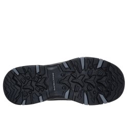 Skechers solid vandt�t vinterst�vle til den brede fod 167894 - Sort