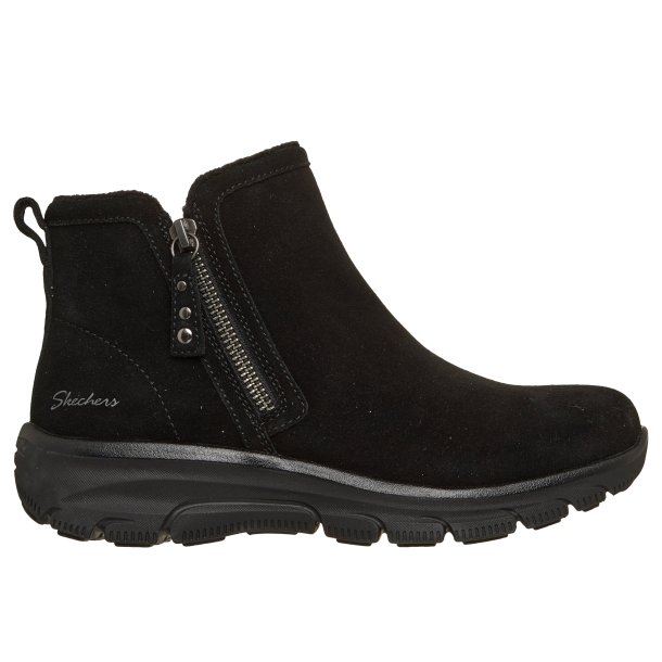 Skechers rummelig vinterst�vle med bred snude med vandafvisende membran 168188 - sort