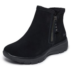 Skechers rummelig vinterst�vle med bred snude med vandafvisende membran 168188 - sort