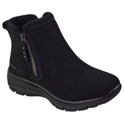 Skechers rummelig vinterst�vle med bred snude med vandafvisende membran 168188 - sort