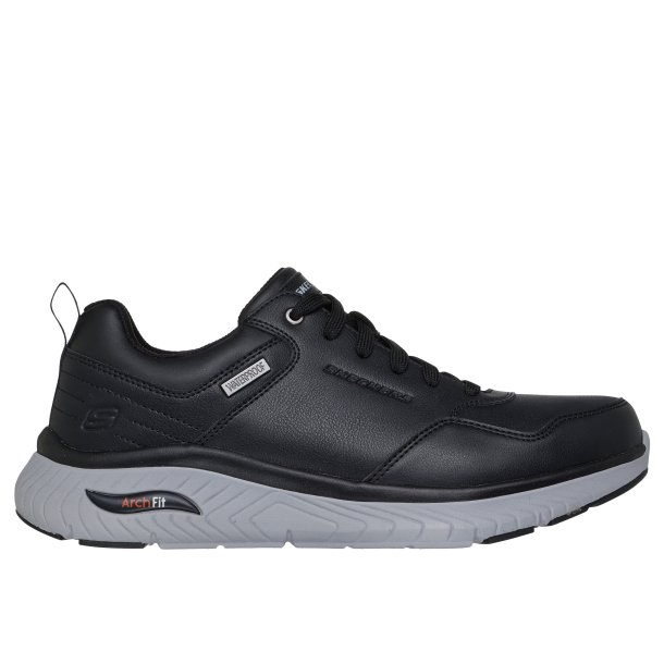 Skechers sko med vandafvisende membran, Arch fit, velegnet til indl�g 205367 - sort