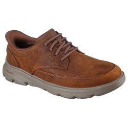 Skechers slip-in herre i en flot olieret skind, Arch fit 205517 - brun