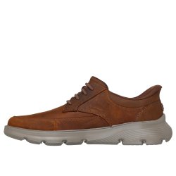 Skechers slip-in herre i en flot olieret skind, Arch fit 205517 - brun