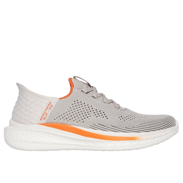 Skechers sommer hyttesko med slip-in, slade Quinto, velegnet til indlg 210810- sand