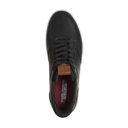 Skechers herresko i skind med slip in funktion til den slankere fod 211288 - sort