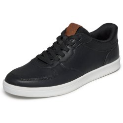 Skechers herresko i skind med slip in funktion til den slankere fod 211288 - sort