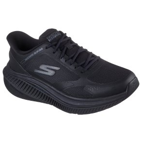 Skechers solid sko med kraftig gngefunktion, arch fit og slip-in 216351 - sort
