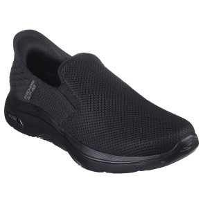 Skechers hyttesko med ekstra vidde  og slip in 216600 - sort