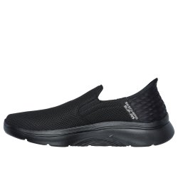 Skechers hyttesko med ekstra vidde  og slip in 216600 - sort