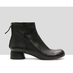 Audley damestvle med firkantet snude og ldersl - sort