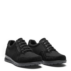 New Feet damesko 231-15-810 W stretch, velegnet til indlg - sort 