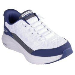 Skechers let sommersko med slip in, bld overdel 232619 - bl/hvid